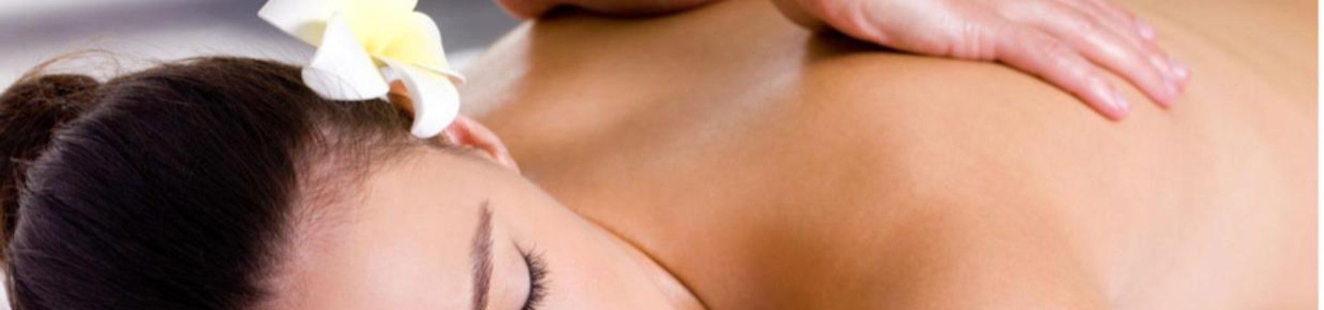 Woman receiving massage